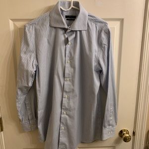 Blue Striped Marc Anthony Dress Shirt